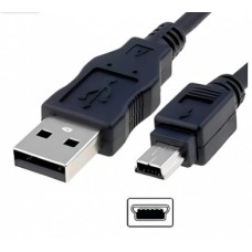 CABLE GLOBAL USB A MINI USB 2 MTR 5 PINES