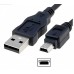 CABLE GLOBAL USB A MINI USB 2 MTR 5 PINES
