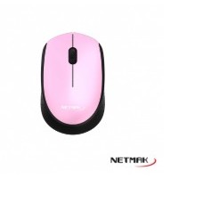 MOUSE NETMAK EGDE NM-M680-P PINK WIRELESS
