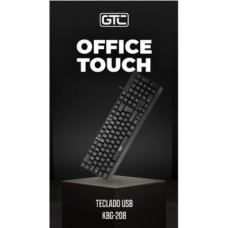 TECLADO GTC KBG-208 USB OFFICE TOUCH