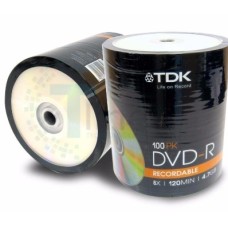 DVD VIRGEN TDK -R 8X BULK X 100*