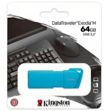 PENDRIVE KINGSTON DTXM 64.00 GB CELESTE NEON EXOD