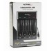 CARGADOR DE PILAS NETMAK USB 4 PILAS NM-CH4 AA/AAA