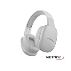 AURICULAR NETMAK NM-VOLT-W BL VINCHA DUAL/BT/CABLE