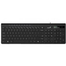 TECLADO GENIUS SLIMSTAR 230II BLACK USB WIRED