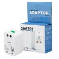 ADAPTADOR UNIVERSAL VIAJERO 125-250V/6-13A JG-EX0