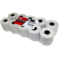 ROLLO PAPEL TERMICO GTC 80MMX30M PACK X 10UNI
