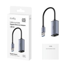 ADAPTADOR CUDY UE10A USB-A A ETHERNET RJ45