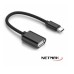 ADAPTADOR NETMAK USB TIPO C A USB 2.0 NM-C104