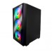 GABINETE SENTEY ARGB T10 BLACK T10-SF S/FUENTE