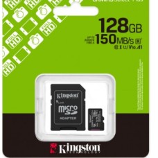 MICRO SD XC 128.00 GB KINGSTON CANVAS SELECT PLUS