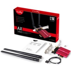 PLACA DE RED PCI-E CUDY WE3000S AX5400 WI-FI 6