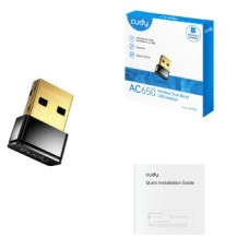PLACA DE RED USB CUDY WU650 AC650 MINI DUAL BAND
