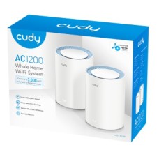 SISTEMA MESH CUDY M1200 AC1200 PACK X 2