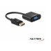 CONVERSOR NETMAK NM-C105 DISPLAYPORT A VGA CONVERSOR NETMAK NM-C105 DISPLAYPORT A VGA