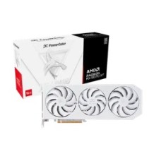 Placa Powercolor Hellhound Spectral White AMD Radeon RX 9070 XT 16GB GDDR6