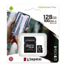 MICRO SD XC 128.00 GB KINGSTON 2 EN 1 CLASE 10 CAN