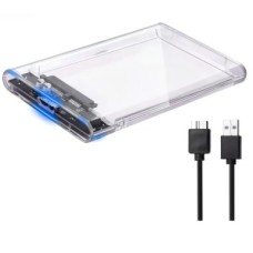 CARRY DISK JG-CARRY3.OT USB 3.0/2.5 TRANSPARENTE