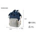 MOCHILA GADNIC MOCH203G GRIS/AZUL VINTAGE IMPERMEA