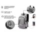MOCHILA GADNIC MOCH037N NEGRO SOUTH PORT ANTIRROBO