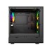 GABINETE SENTEY M25BLK-SF BLACK 4FAN ARGB/GLASS
