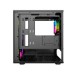 GABINETE SENTEY M25BLK-SF BLACK 4FAN ARGB/GLASS