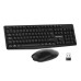 TECLADO+MOUSE SOLARMAX KBC2500B USB/NEGRO