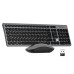 TECLADO+MOUSE SOLARMAX KMC2006S USB/PLATA