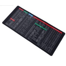 PAD MOUSE YELANDAR GAMER NEGRO ATAJO 30*70 JG-V103