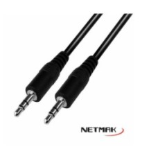 CABLE AUDIO NETMAK NM-C26 PLUG A PLUG 3.5/1.5MTR