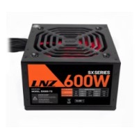 FUENTE ATX LNZ SX600-TS 600W 120MM/RED FAN