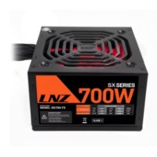 FUENTE ATX LNZ SX700-TS 700W 120MM/RED FAN/FLAT CA