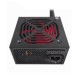 FUENTE ATX LNZ SX650-TS 650W 120MM/RED FAN/FLAT CA