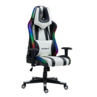 SILLA GAMER SOLARMAX SXGC-7025-WH BLANCA RGB/160º