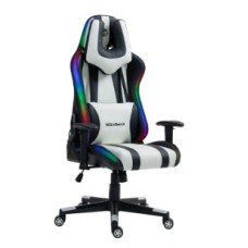 SILLA GAMER SOLARMAX SXGC-7025-WH BLANCA RGB/160º