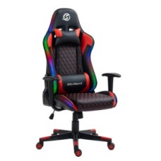 SILLA GAMER SOLARMAX SXGC-7086-RD ROJO RGB/160º