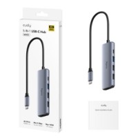 HUB CUDY UH405 5 EN 1 USB-C HDMI 4K 30HZ