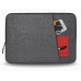 FUNDA CDTEK 14.0" P/NB CORDURA GRIS C/BOLSILLO