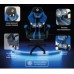 SILLA GAMER ALIVER RAPTOR AI AZUL-NEGRO REPOSA PIE