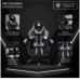 SILLA GAMER ALIVER RAPTOR AI GRIS-NEGRO REPOSA PIE