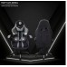 SILLA GAMER ALIVER RAPTOR AI GRIS-NEGRO REPOSA PIE