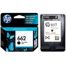 HP ORIGINAL HP 662 NEGRO CZ103AL 2 ML HP ORIGINAL HP 662 NEGRO CZ103AL 2 ML