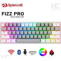 TECLADO REDRAGON FIZZ PRO K616-RGB GW GRAY/WHITE TECLADO REDRAGON FIZZ PRO K616-RGB GW GRAY/WHITE