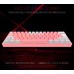 TECLADO REDRAGON FIZZ PRO K616-RGB PW PINK/WHITE