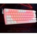 TECLADO REDRAGON FIZZ PRO K616-RGB PW PINK/WHITE