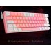 TECLADO REDRAGON FIZZ PRO K616-RGB PW PINK/WHITE