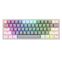 TECLADO REDRAGON FIZZ PRO K616-RGB GW GRAY/WHITE