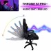 SILLA GAMER ALIVER THRONE S1 PRO NEGRO RGB/REPOSA
