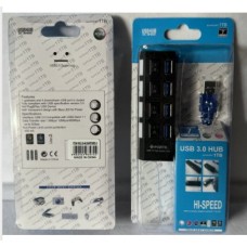 HUB USB 4 PUERTOS JG-HUBINTERR3.0 CON INTERUPTOR HUB USB 4 PUERTOS JG-HUBINTERR3.0 CON INTERUPTOR