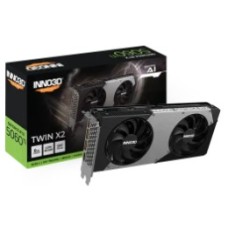 Placa de Video INNO3D NVIDIA Geforce RTX 5060 Ti 8GB GDDR7 TWIN X2 E Placa de Video INNO3D NVIDIA Geforce RTX 5060 Ti 8GB GDDR7 TWIN X2 E